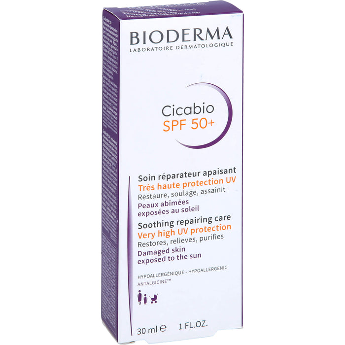 BIODERMA Cicabio SPF 50+ Creme, 30 ml Crème