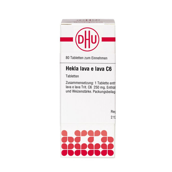 Hekla lava e lava C6 DHU Tabletten, 80 St. Tabletten