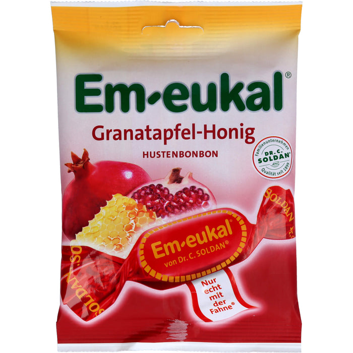 Em-eukal Granatapfel-Honig Hustenbonbons, 75 g Candies