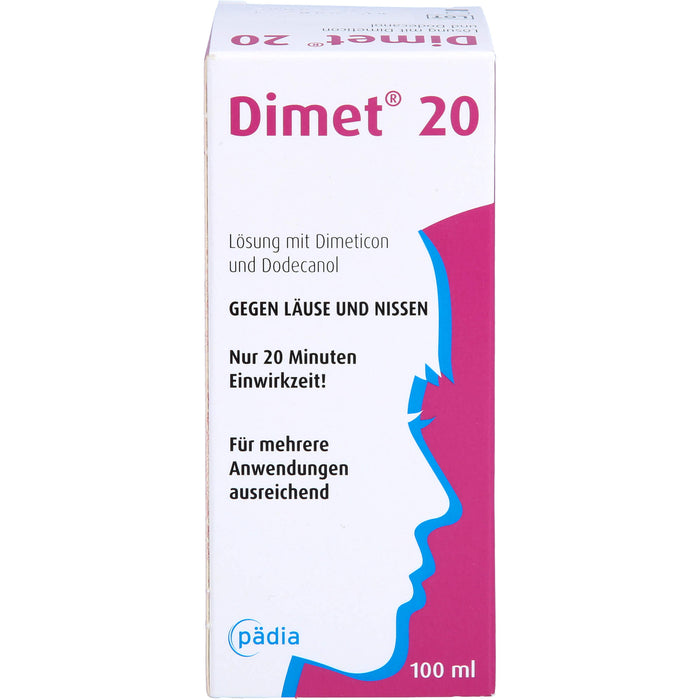 Dimet 20 Lösung gegen Läuse und Nissen, 100 ml Solution