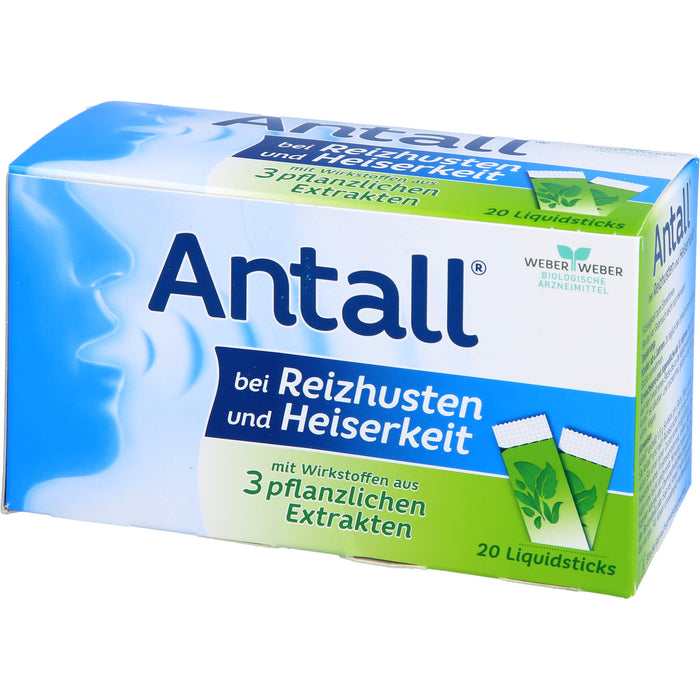 Antall bei Reizhusten und Heiserkeit Sticks, 20 pcs. Sachets