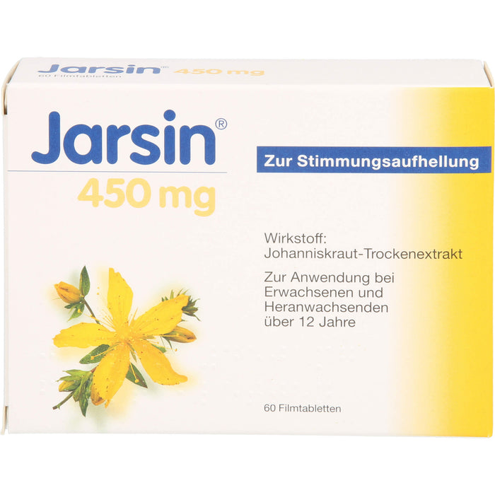 Jarsin 450 mg Tabletten zur Stimmungsaufhellung, 60 pc Tablettes