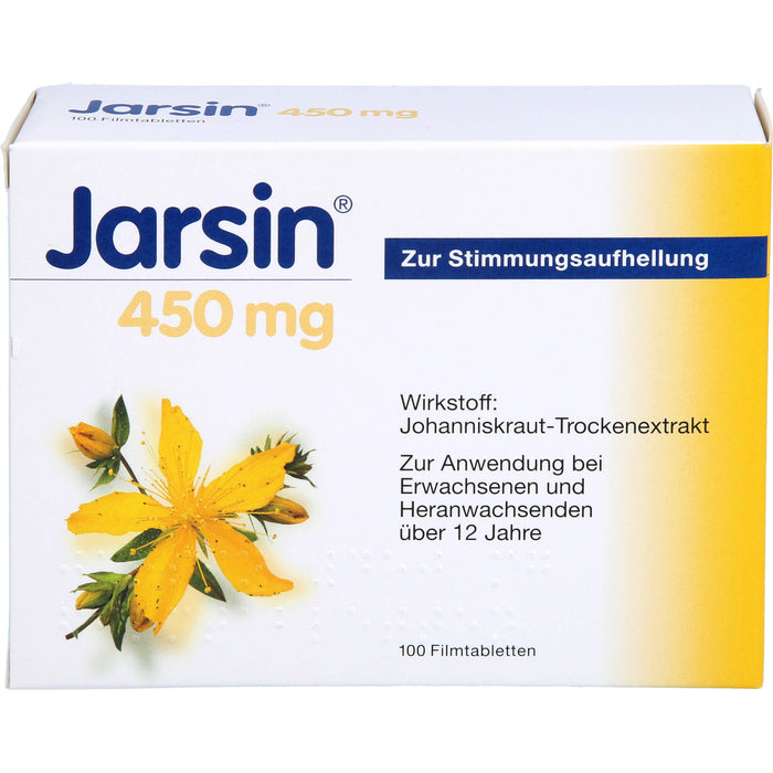 Jarsin 450 mg Tabletten zur Stimmungsaufhellung, 100 pcs. Tablets