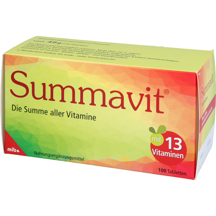 Summavit, 100 pcs. Tablets