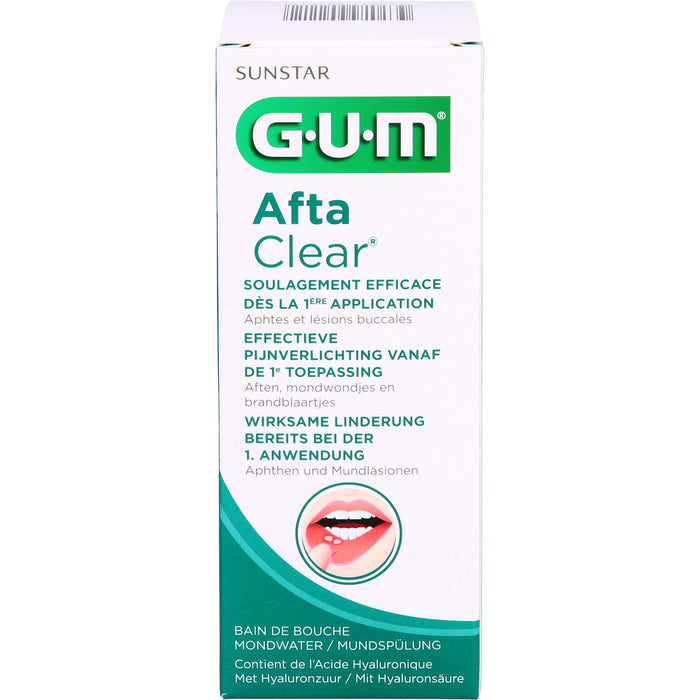 GUM Afta Clear Mundspülung, 120 ml MUW