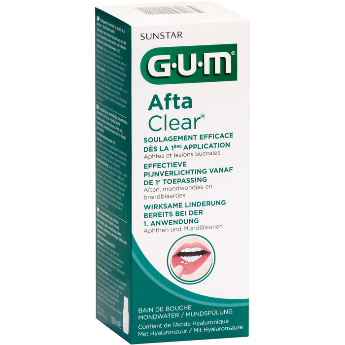 GUM Afta Clear Mundspülung, 120 ml MUW