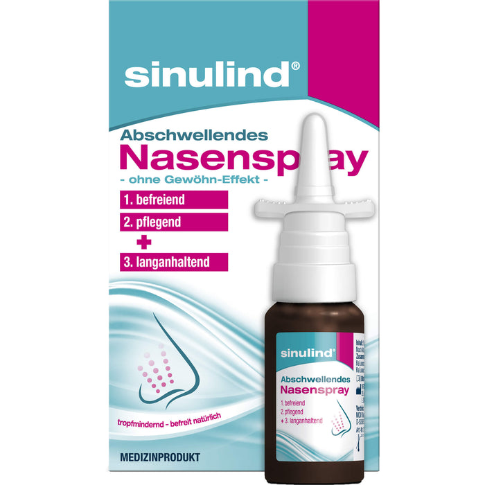 Klosterfrau Sinulind Abschwellendes Nasenspray, 15 ml Lösung