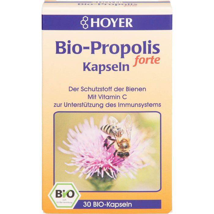 HOYER Propolis forte Kapseln BIO, 30 St KAP