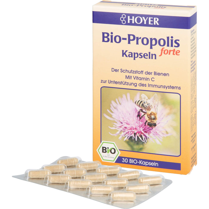 HOYER Propolis forte Kapseln BIO, 30 St KAP