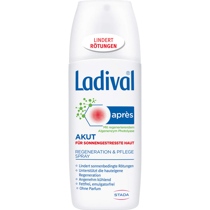 Ladival akut après Regeneration & Pflege Spray, 150 ml Solution