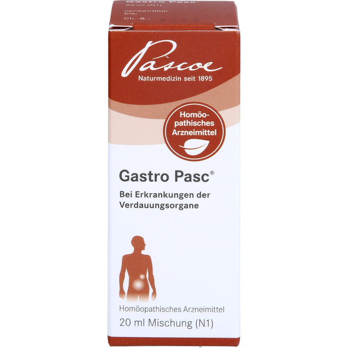 Gastro Pasc, Mischung, 20 ml Lösung