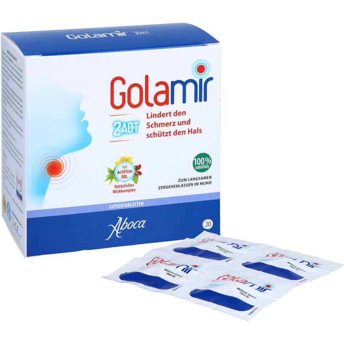 Golamir 2Act Lutschtabletten, 30 g Tabletten