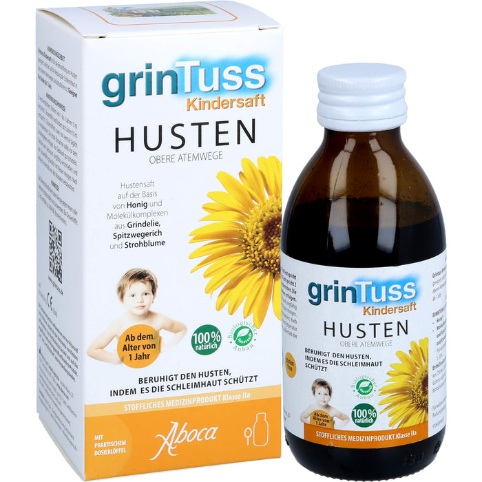 Aboca Grintuss Kindersaft bei Husten, 210 g Lösung