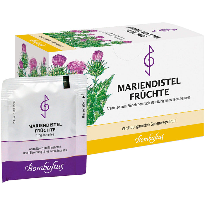 Mariendistelfrüchte, 20 pcs. Filter bag