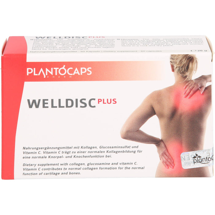 plantoCAPS WELLDISC PLUS Kapseln, 60 pc Capsules