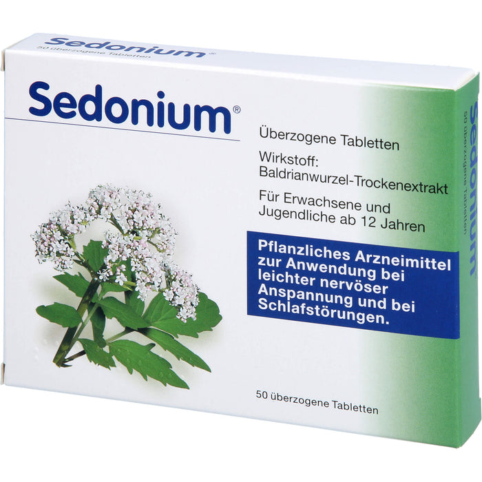 Sedonium überzogene Tabletten, 50 St UTA