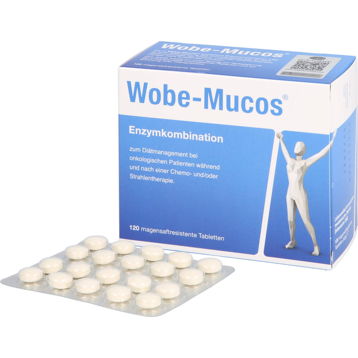 Wobe-Mucos Tabletten, 120 pc Tablettes