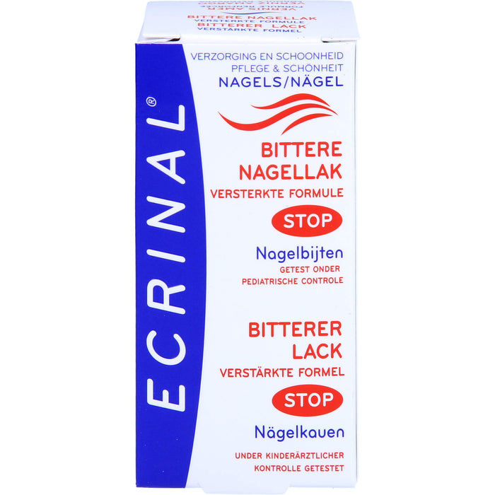 ECRINAL Bitter-Nagellack gegen Nägelkauen, 10 ml Lösung