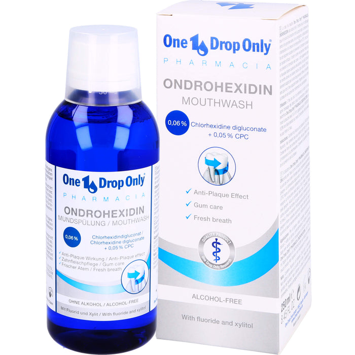 One Drop Only Pharmacia Ondrohexidin Mundspülung, 250 ml LOE