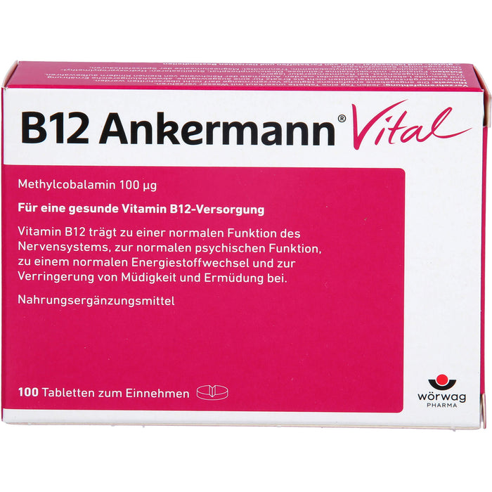 B12 Ankermann Vital, 100 St. Tabletten