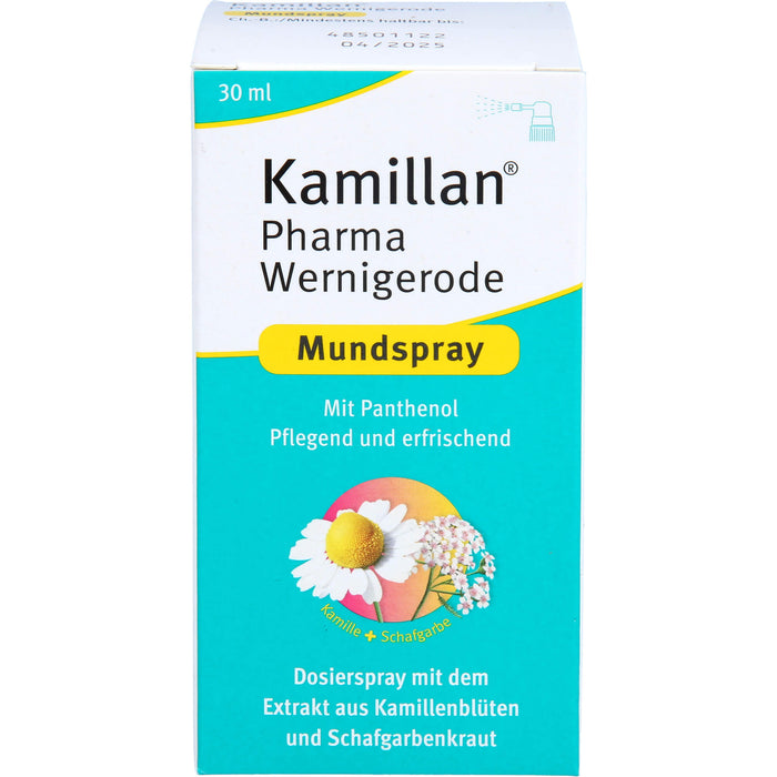 Kamillan Mundspray zum Schutz von Mundschleimhaut und Zahnfleisch, 30 ml Spray