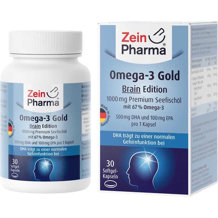 Omega 3 Gold Gehirn, 30 St WKA