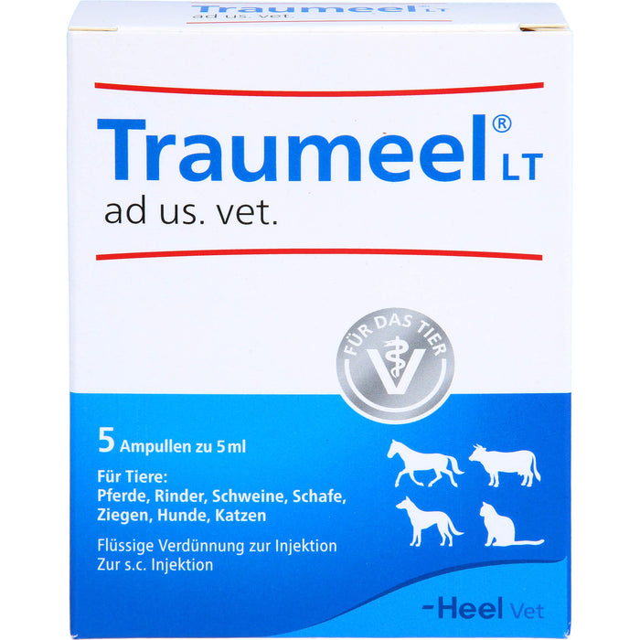 Traumeel LT ad us. vet., 5 St. Ampullen, 5 ml Solution