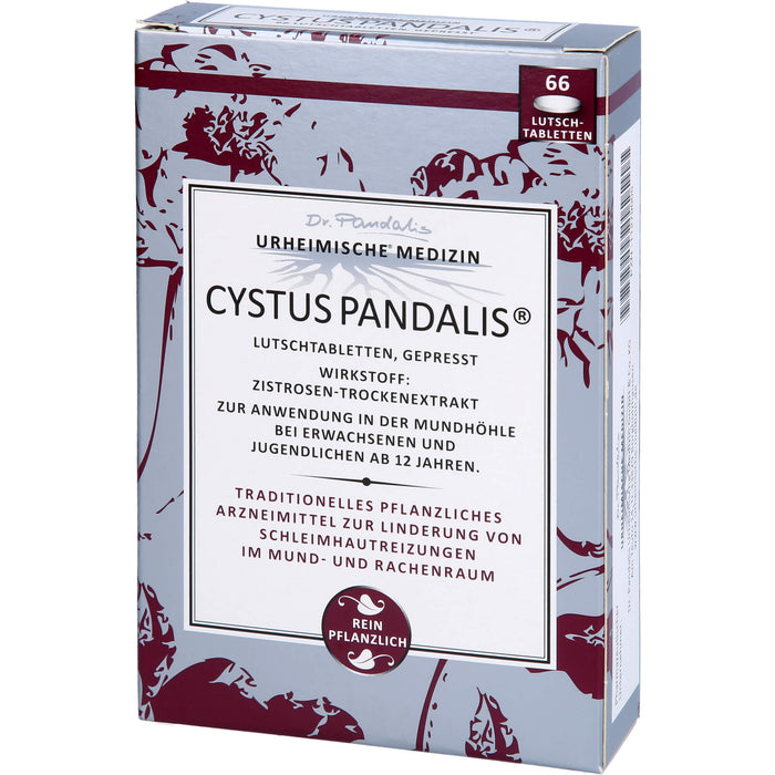 Cystus Pandalis Lutschtabletten, 66 pc Tablettes