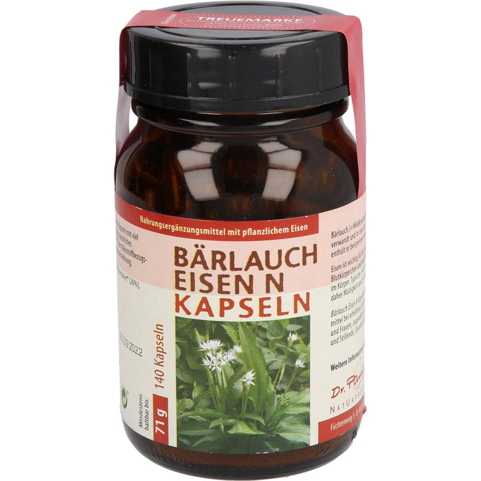 Bärlauch Eisen N Kapseln, 71 g KAP