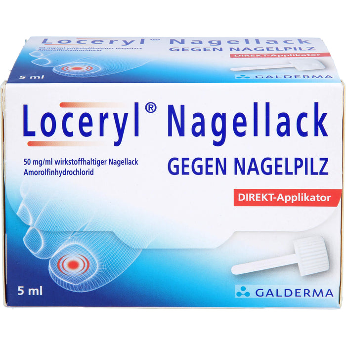 Loceryl Nagellack mit Direkt-Applikator gegen Nagelpilz, 5 ml Lösung