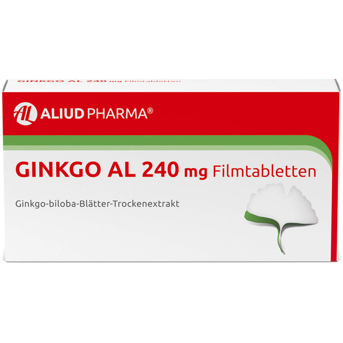 Ginkgo AL 240 mg Filmtabletten, 30 St FTA