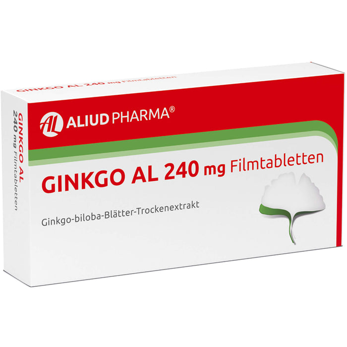 Ginkgo AL 240 mg Filmtabletten, 30 St FTA