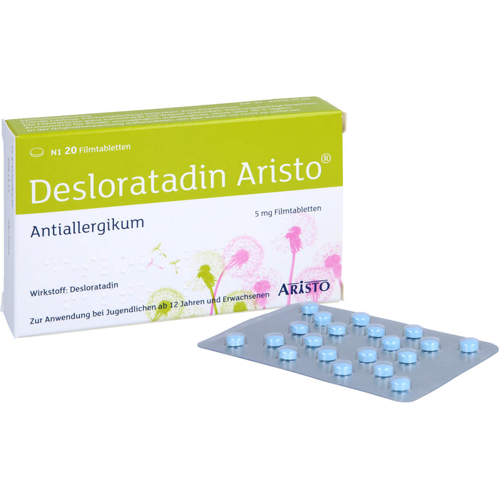 Desloratadin Aristo 5 mg Filmtabletten, 20 St FTA