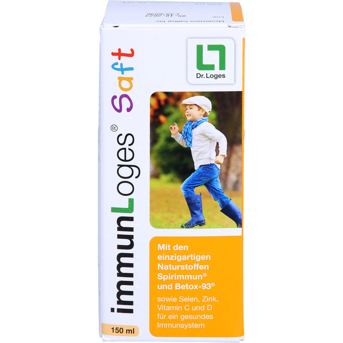 immunLoges Saft für ein gesundes Immunsystem, 150 ml Solution