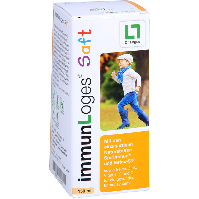 immunLoges Saft für ein gesundes Immunsystem, 150 ml Lösung