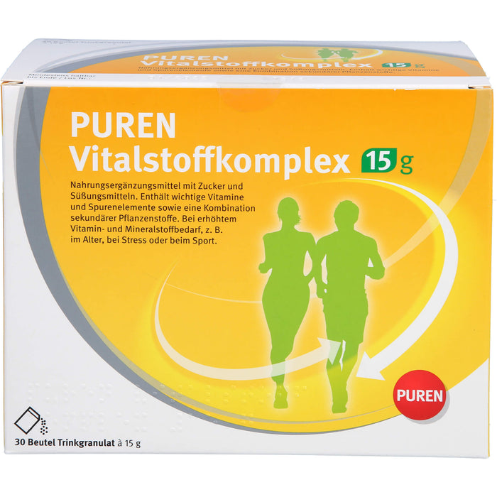 PUREN Vitalstoffkomplex Trinkgranulat, 30 pcs. Sachets