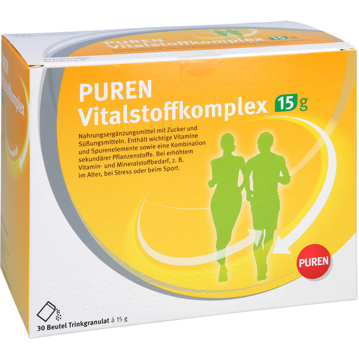 PUREN Vitalstoffkomplex Trinkgranulat, 30 pc Sachets