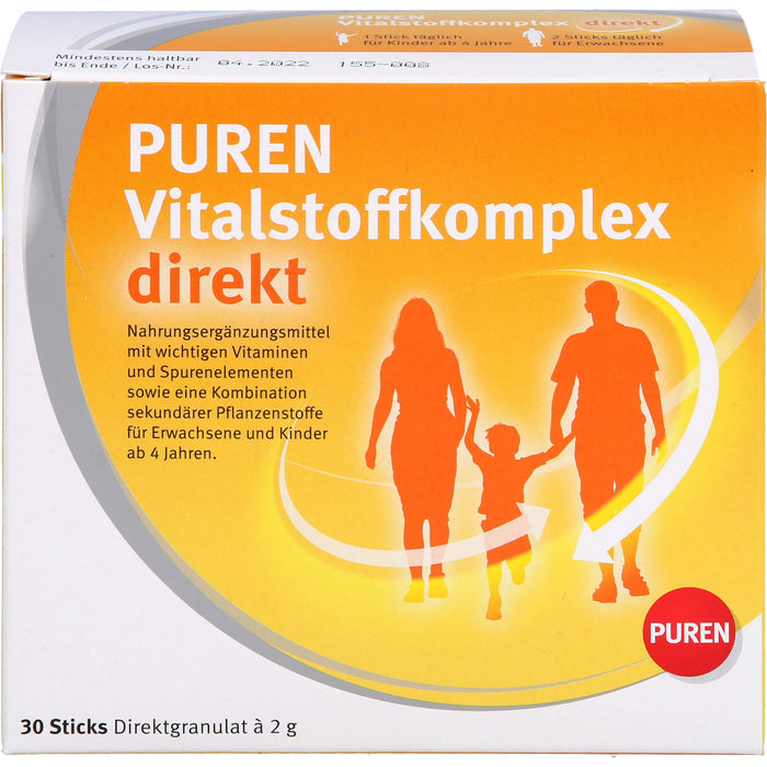 PUREN Vitalstoffkomplex Direktgranulat, 30 pc Sachets