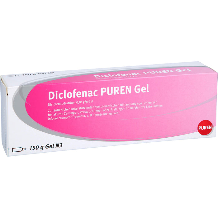 Diclofenac PUREN Gel, 150 g Gel