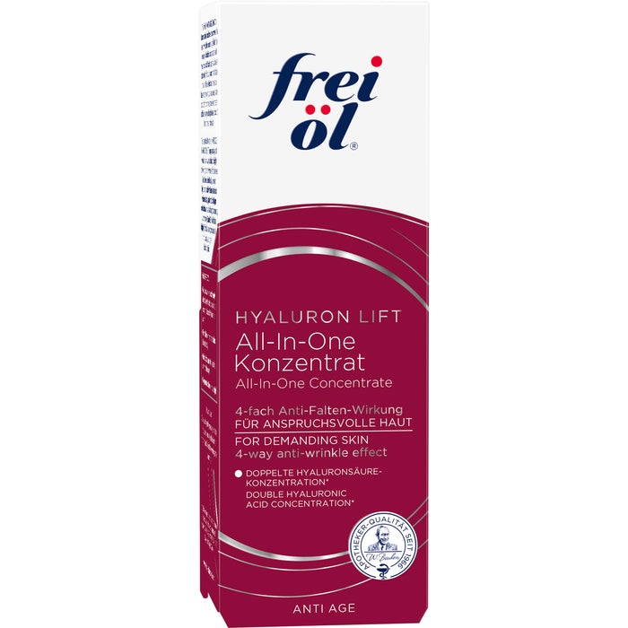 frei öl Anti Age Hyaluron Lift All-In-One Konzentr, 30 ml KON