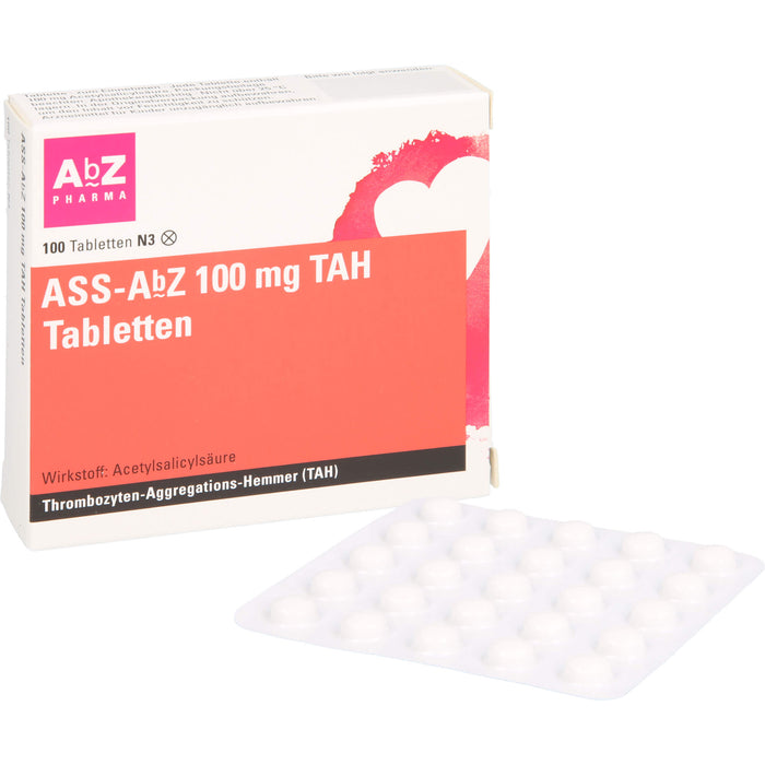 ASS-AbZ 100 mg TAH Tabletten, 100 pcs. Tablets