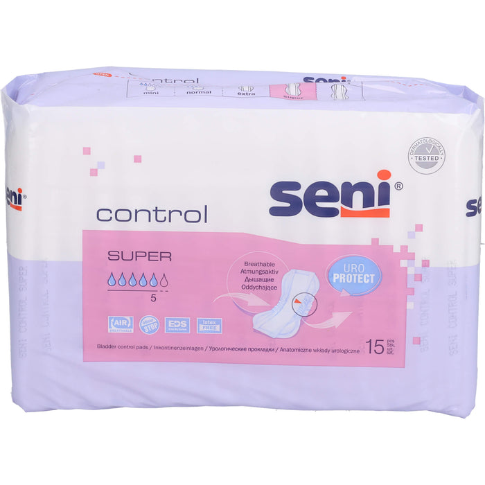 Seni Control Super, 15 pcs. Insoles