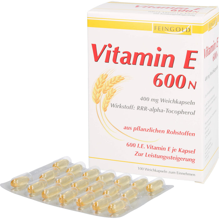 Vitamin E 600 N, 100 St WKA