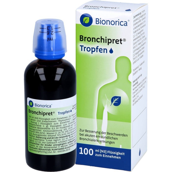 Bronchipret Tropfen, 100 ml Lösung