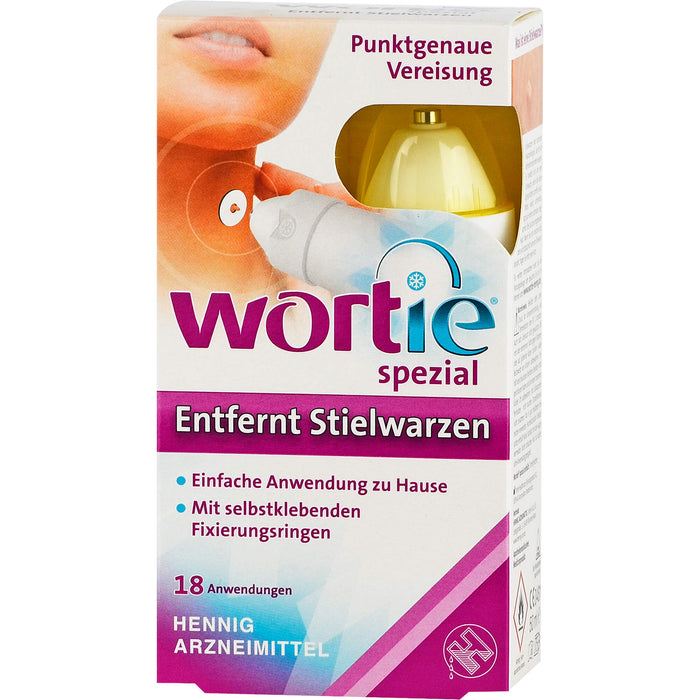 Wortie spezial entfernt Stielwarzen, 50 ml Lösung