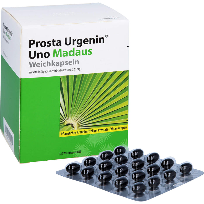 Prosta Urgenin Uno Madaus 320 mg, Weichkapseln, 120 pcs. Capsules