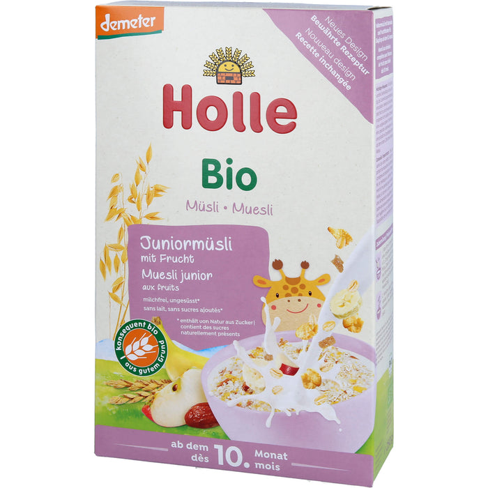 Holle Bio-Juniormüsli Mehrkorn mit Frucht, 250 g BRE