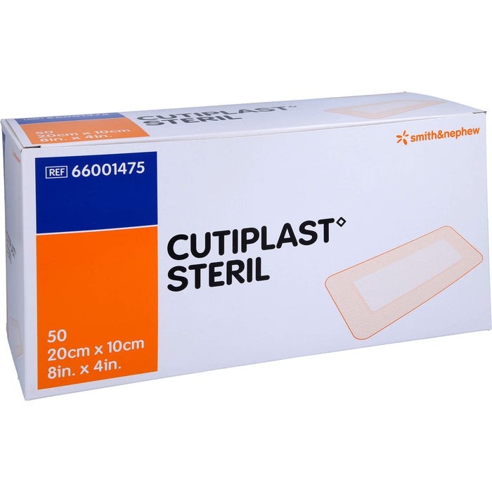 CUTIPLAST steril 20 cm x 10 cm Wundverband, 50 pc Pansements