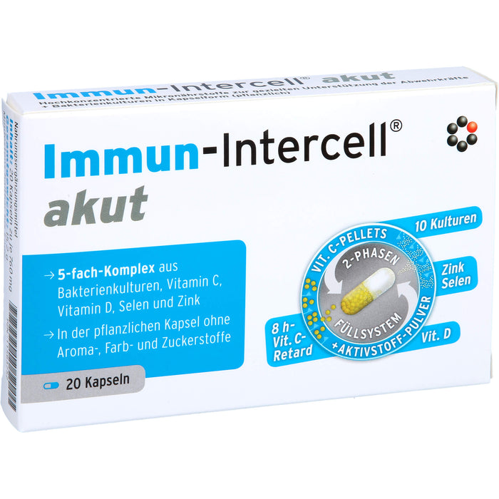 Immun-Intercell akut Kapseln, 20 St. Kapseln