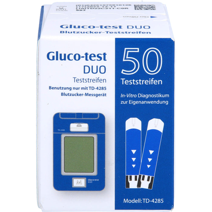 Gluco-test DUO Teststreifen, 50 pcs. Test strips
